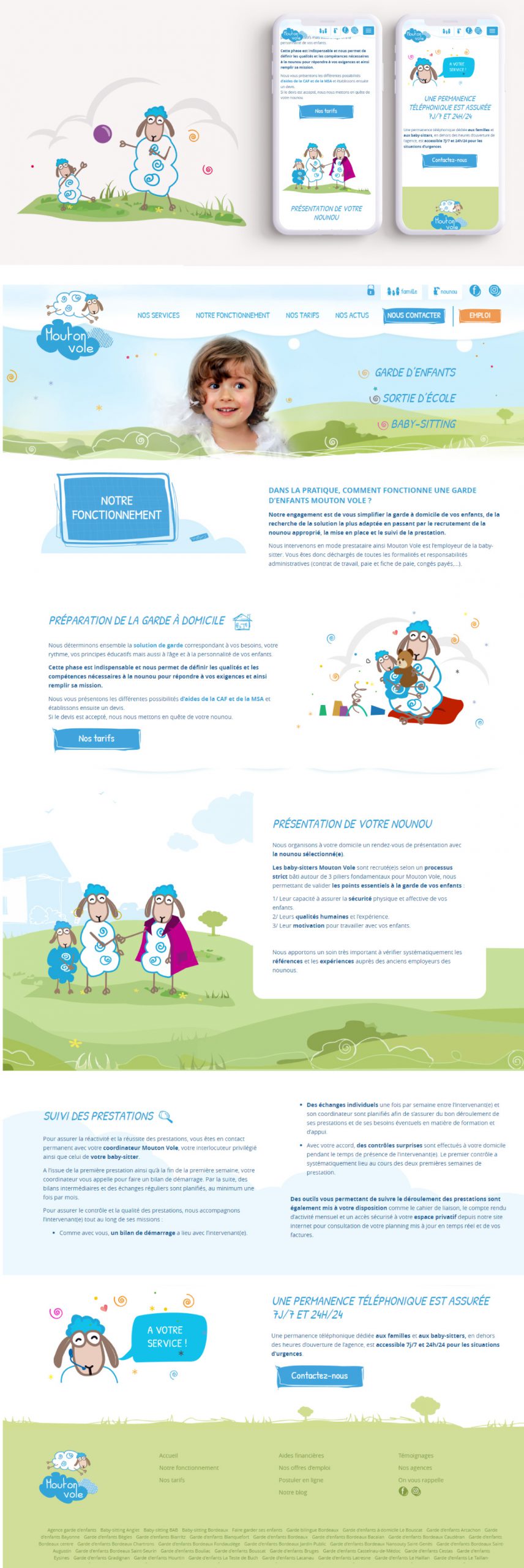 mouton vole webdesign